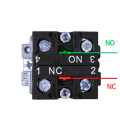 SAIP/SAIPWELL Neuer Typ Doppelposition Illuminierter Druckknopfschalter